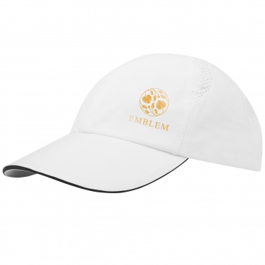Logotrade promotional products photo of: Morion 6 panel GRS recycled cool fit sandwich cap