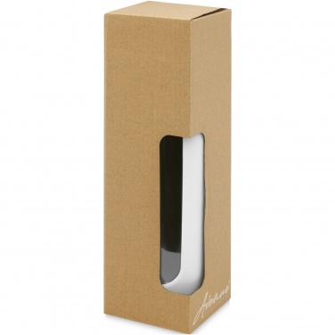 Logo trade advertising products image of: Tidan 600 ml borosilicate glass bottle with silicone grip