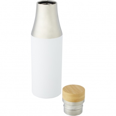 Logo trade promotional gift photo of: Hulan 540 ml copper vacuum insulated stainless steel bottle with bamboo lid