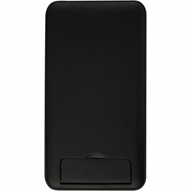 Logotrade advertising products photo of: Loop 10W recycled plastic wireless charging pad with phone stand