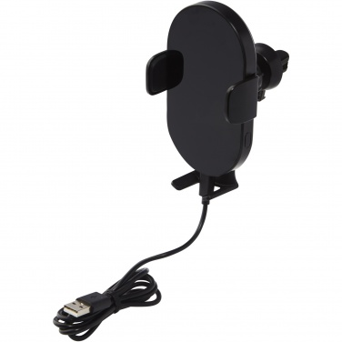 Logotrade business gift image of: Pilot 15W wireless automatic car charger 