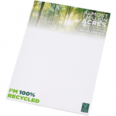 Logotrade corporate gift picture of: Desk-Mate® A4 recycled notepad