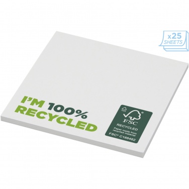 Logo trade promotional gift photo of: Sticky-Mate® recycled sticky notes 75 x 75 mm