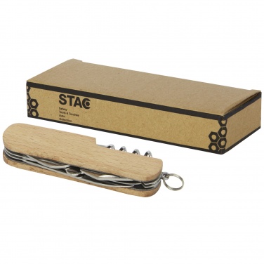 Logotrade corporate gifts photo of: Richard 7-function wooden pocket knife