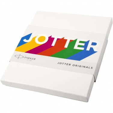Logotrade promotional merchandise picture of: Parker Classic notebook and Parker pen gift box