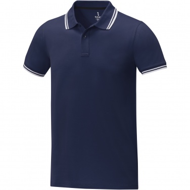 Logotrade business gift image of: Amarago short sleeve men's tipping polo