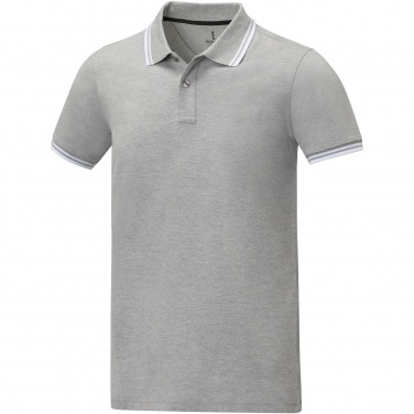 Logotrade business gifts photo of: Amarago short sleeve men's tipping polo