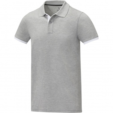 Logotrade promotional items photo of: Morgan short sleeve men's duotone polo