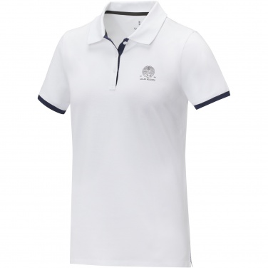 Logotrade promotional merchandise image of: Morgan short sleeve women's duotone polo
