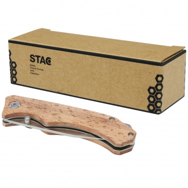 Logo trade promotional item photo of: Dave pocket knife with belt clip