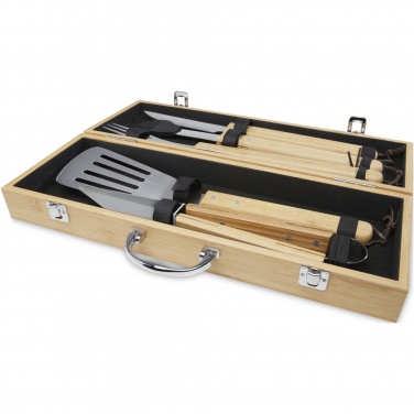 Logo trade advertising product photo of: Churras 5-piece BBQ set
