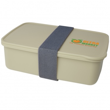 Logo trade promotional merchandise picture of: Dovi recycled plastic lunch box
