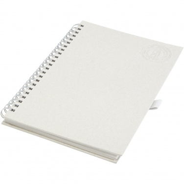 Logo trade corporate gifts picture of: Dairy Dream A5 size reference recycled milk cartons spiral notebook