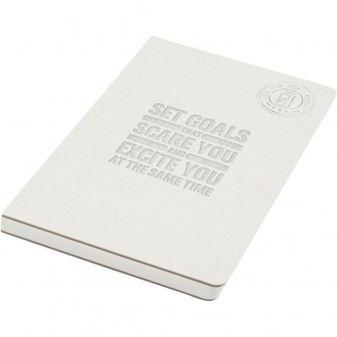 Logo trade promotional products picture of: Dairy Dream A5 size reference recycled milk cartons spineless notebook