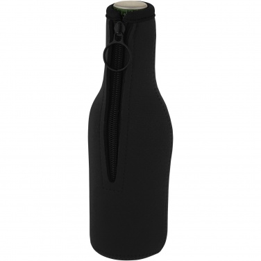 Logo trade advertising products image of: Fris recycled neoprene bottle sleeve holder