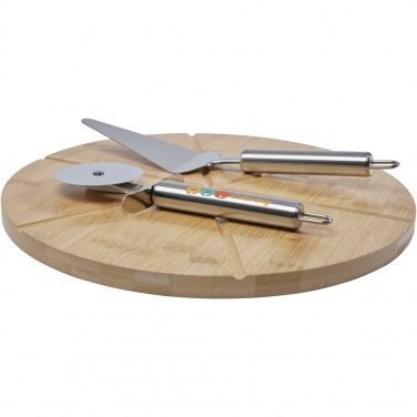 Logo trade advertising products picture of: Mangiary bamboo pizza peel and tools