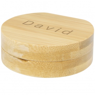 Logotrade advertising product picture of: Afrodit bamboo pocket mirror