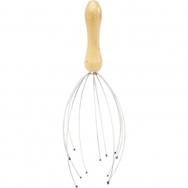 Logo trade promotional products picture of: Hator bamboo head massager