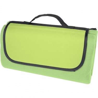 Logo trade promotional giveaways image of: Salvie recycled plastic picnic blanket