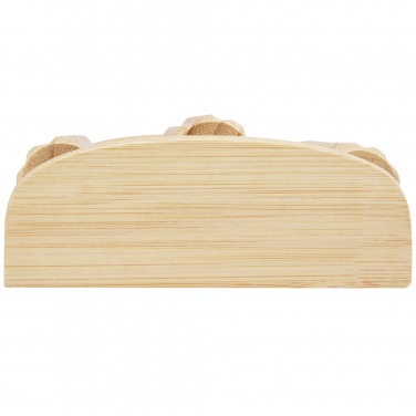Logo trade promotional merchandise picture of: Venis bamboo foot massager