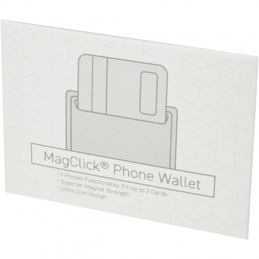 Logo trade promotional items image of: Magclick phone wallet