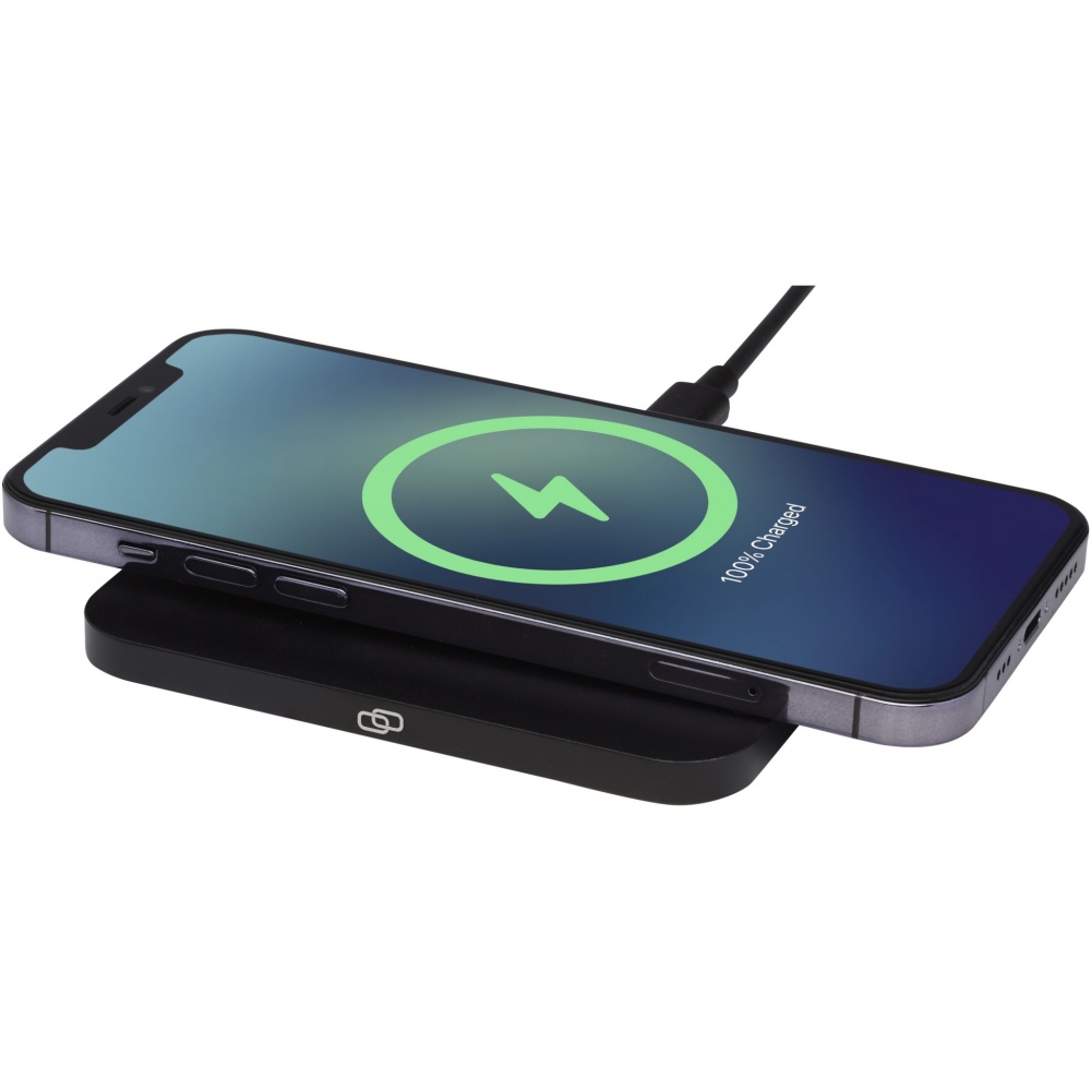 Logo trade promotional merchandise image of: Hybrid 15W premium wireless charging pad