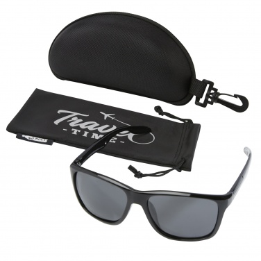 Logo trade advertising products picture of: Eiger polarized sunglasses in recycled PET casing