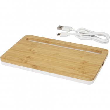 Logotrade promotional gifts photo of: Medake 10W bamboo wireless charger
