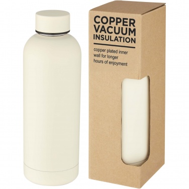 Logo trade promotional giveaways image of: Spring 500 ml copper vacuum insulated bottle