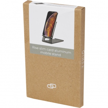 Logo trade promotional products picture of: Rise slim aluminium phone stand