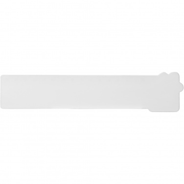 Logo trade promotional item photo of: Tait 15 cm house-shaped recycled plastic ruler