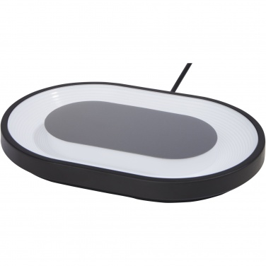Logo trade advertising products picture of: Ray wireless charging pad with RGB mood light