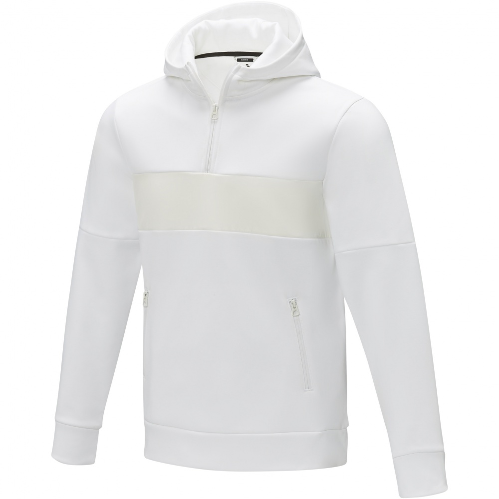 Logotrade promotional gift picture of: Sayan men's half zip anorak hooded sweater