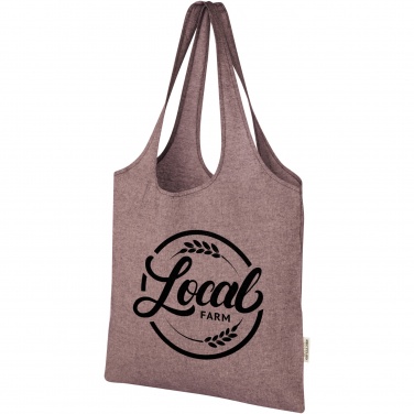 Logotrade advertising products photo of: Pheebs 150 g/m² recycled cotton trendy tote bag 7L