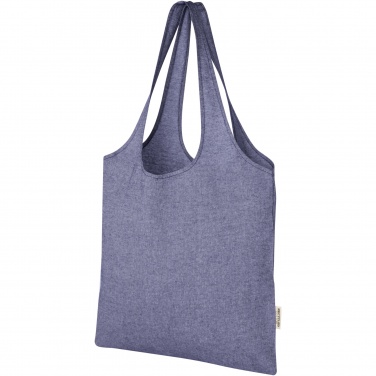 Logotrade promotional item picture of: Pheebs 150 g/m² recycled cotton trendy tote bag 7L