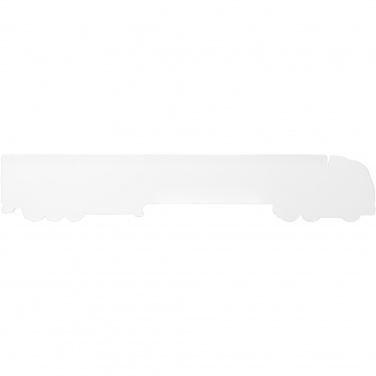 Logo trade business gift photo of: Tait 30cm lorry-shaped recycled plastic ruler