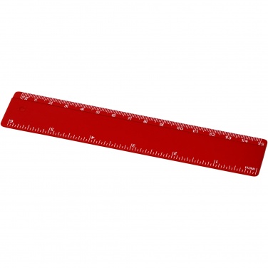 Logotrade promotional product picture of: Refari 15 cm recycled plastic ruler