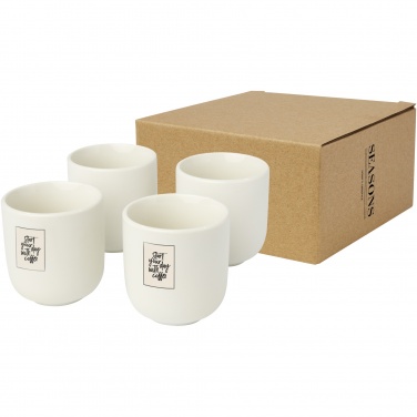Logo trade promotional merchandise picture of: Male 4-piece 90 ml espresso cup