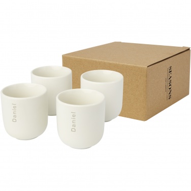 Logo trade promotional products image of: Male 4-piece 90 ml espresso cup