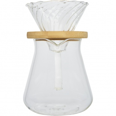 Logo trade promotional gifts image of: Geis 500 ml glass coffee maker
