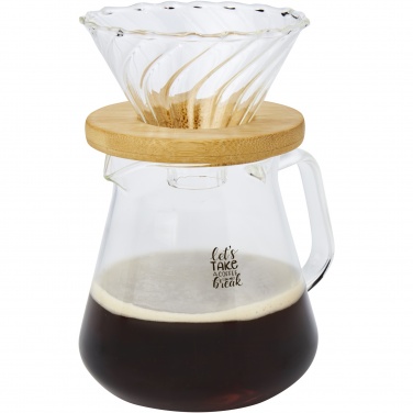 Logotrade promotional products photo of: Geis 500 ml glass coffee maker