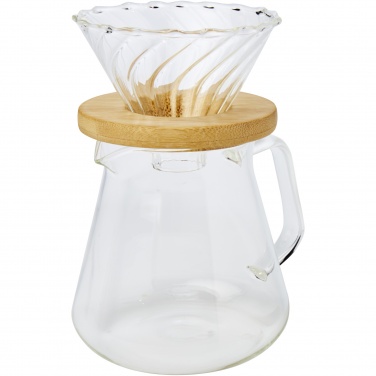 Logo trade promotional products picture of: Geis 500 ml glass coffee maker