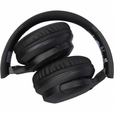 Logo trade promotional items image of: Loop recycled plastic Bluetooth® headphones