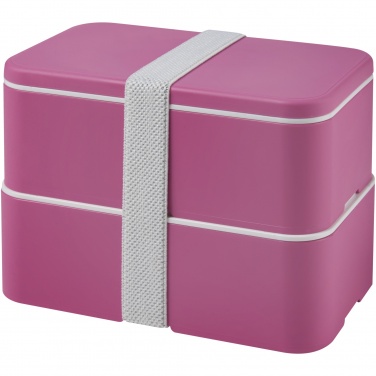 Logo trade promotional giveaways picture of: MIYO double layer lunch box