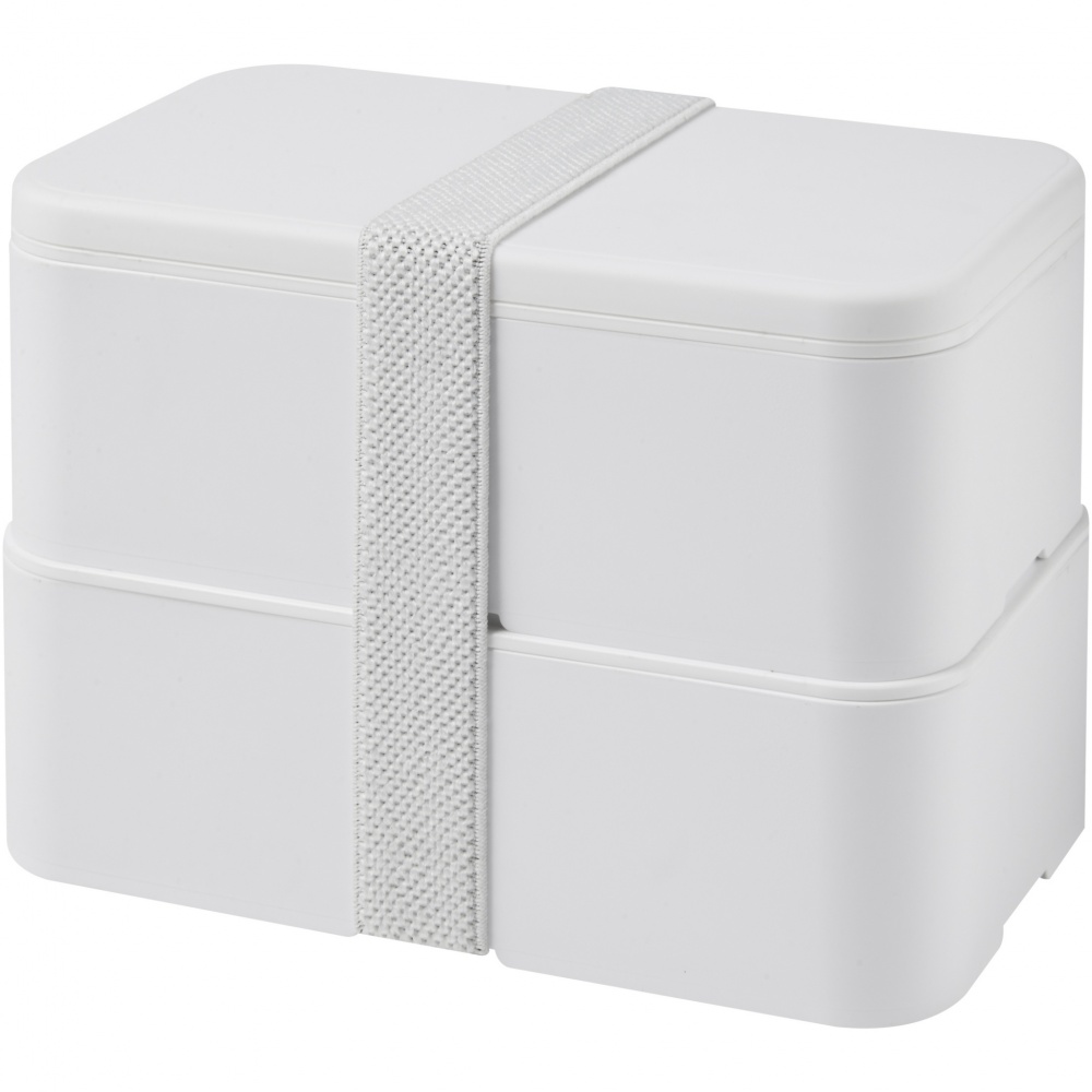 Logo trade corporate gifts picture of: MIYO Pure double layer lunch box