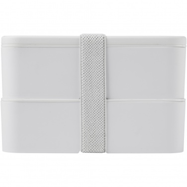 Logo trade promotional gift photo of: MIYO Pure double layer lunch box