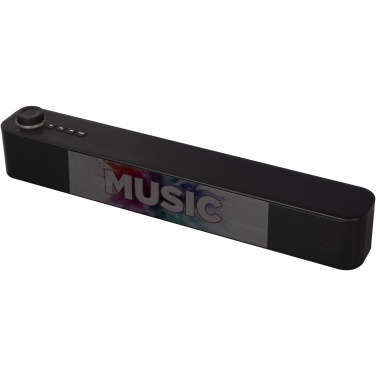 Logo trade promotional items picture of: Hybrid 2 x 5W premium Bluetooth® sound bar