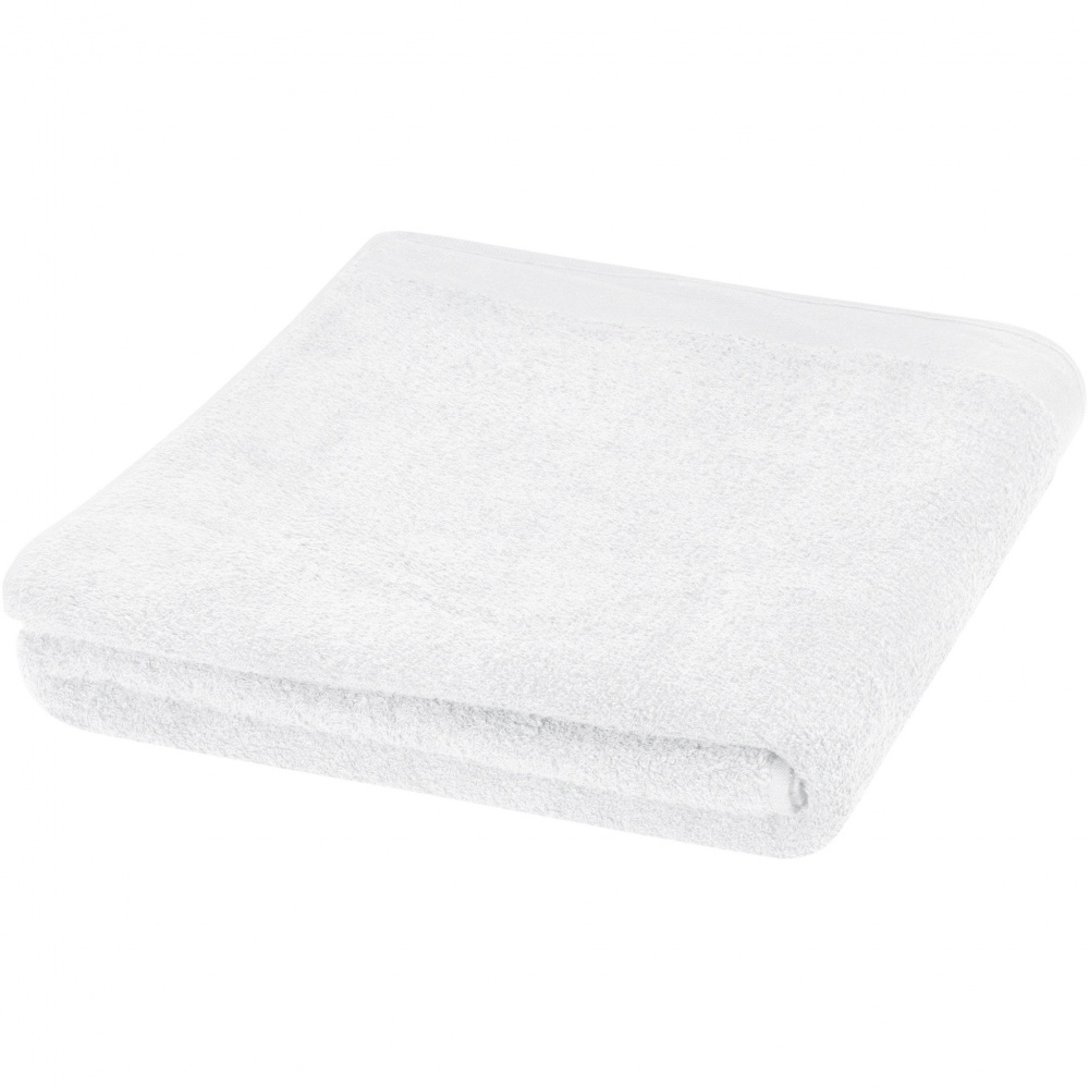 Logo trade promotional gifts picture of: Riley 550 g/m² cotton towel 100x180 cm
