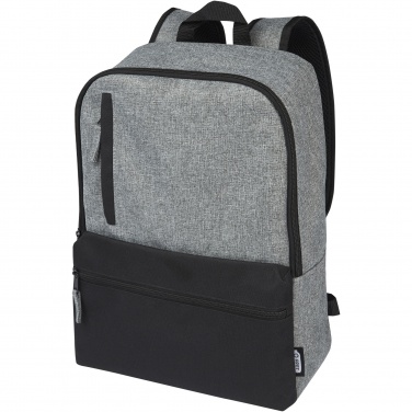 Logotrade promotional items photo of: Reclaim 15" GRS recycled two-tone laptop backpack 14L