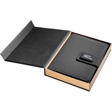 Logo trade corporate gifts picture of: SCX.design O16 A5 light-up notebook power bank